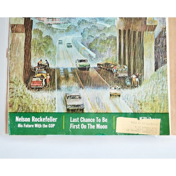 The Saturday Evening Post Magazine COVER September SEPT 15 1962 - Picture 3 of 4